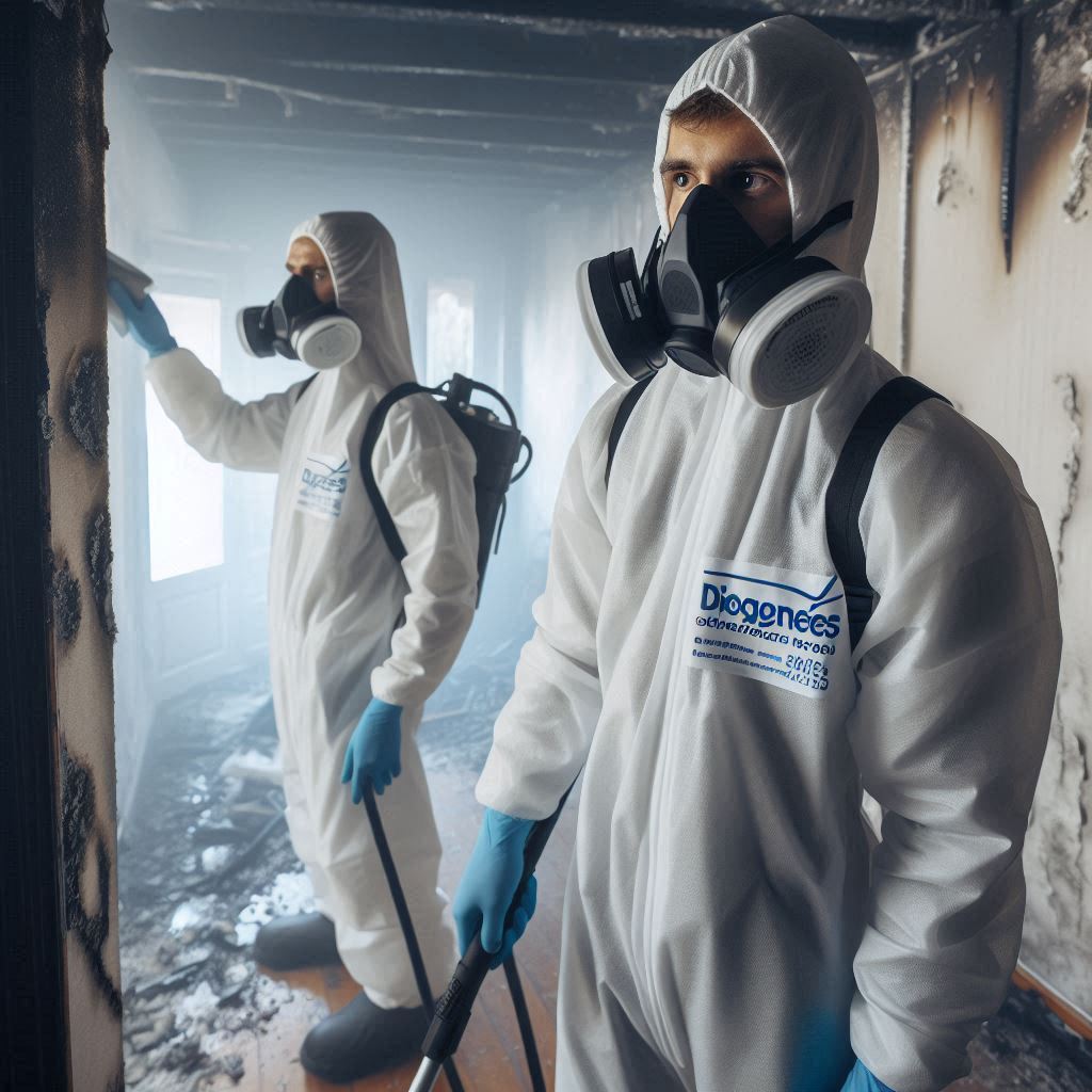 Limpieza integral post incendio en Sant Joan Despí