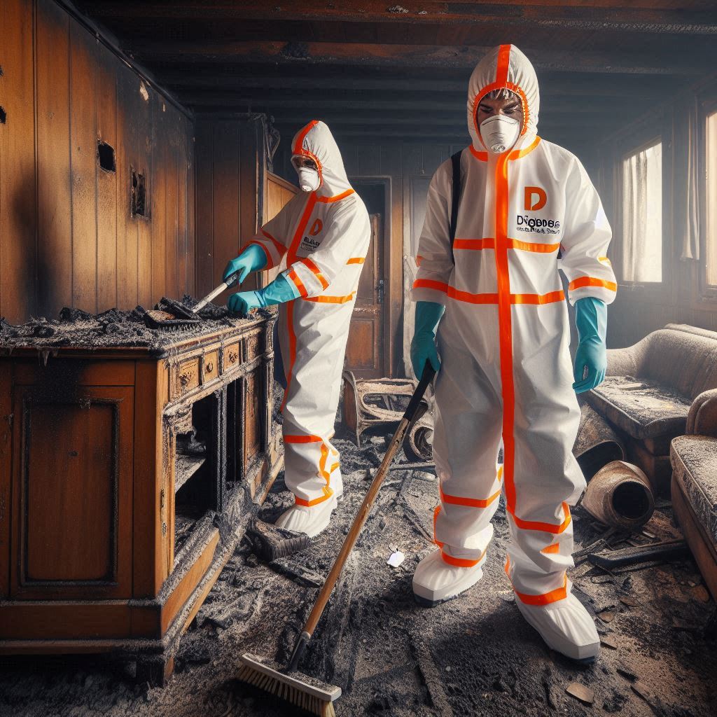 Limpieza post incendio segura en Vic