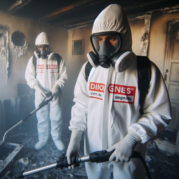 Limpieza y restauración tras incendios en Vilassar de Mar